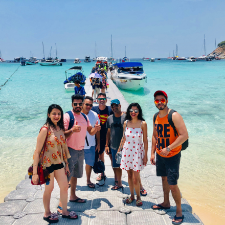 Employees participating in team events and workplace activities at FinEdge