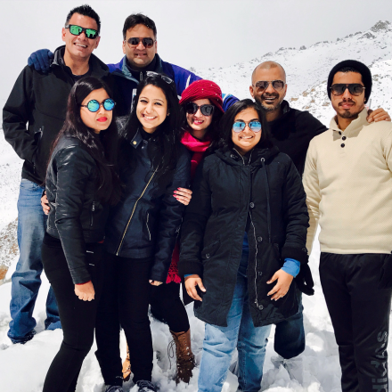 Employees participating in team events and workplace activities at FinEdge